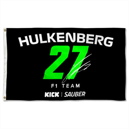 Fyon Nico Hulkenberg #27 Flag Racing Flags Banner