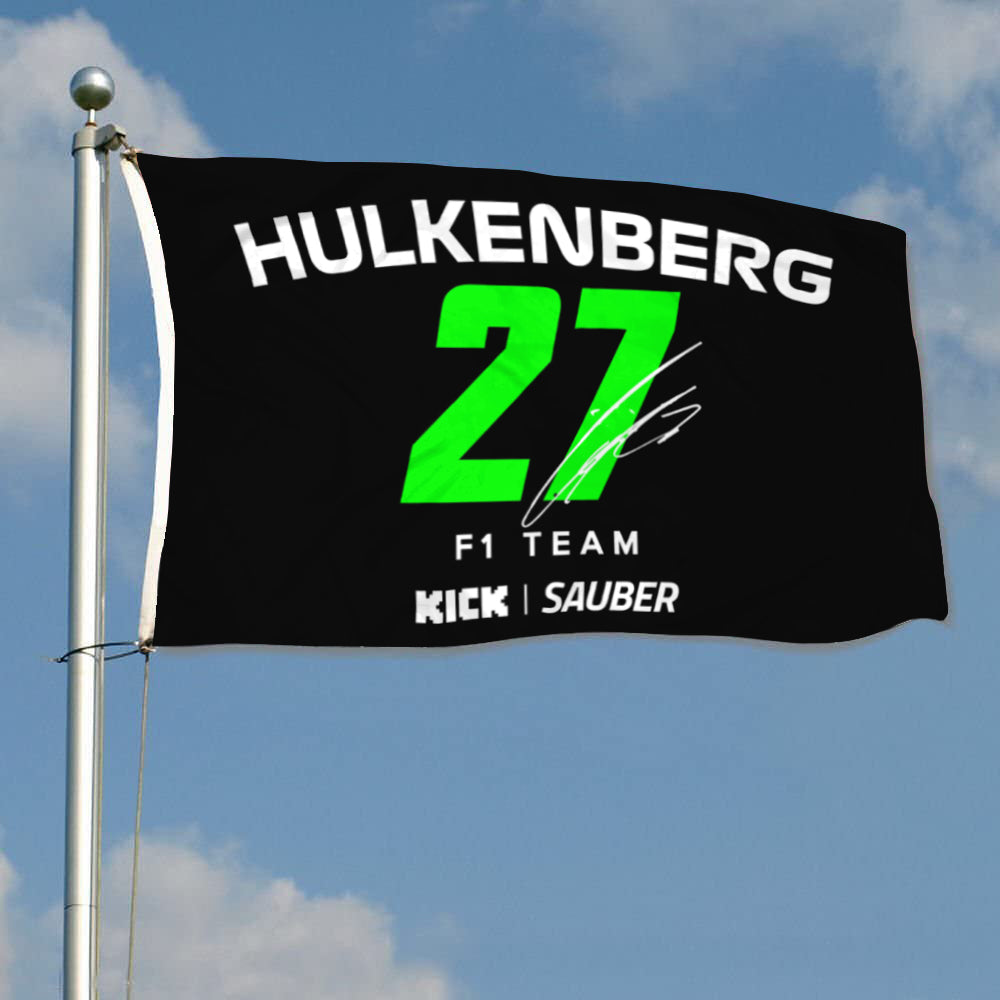 Fyon Nico Hulkenberg #27 Flag Racing Flags Banner