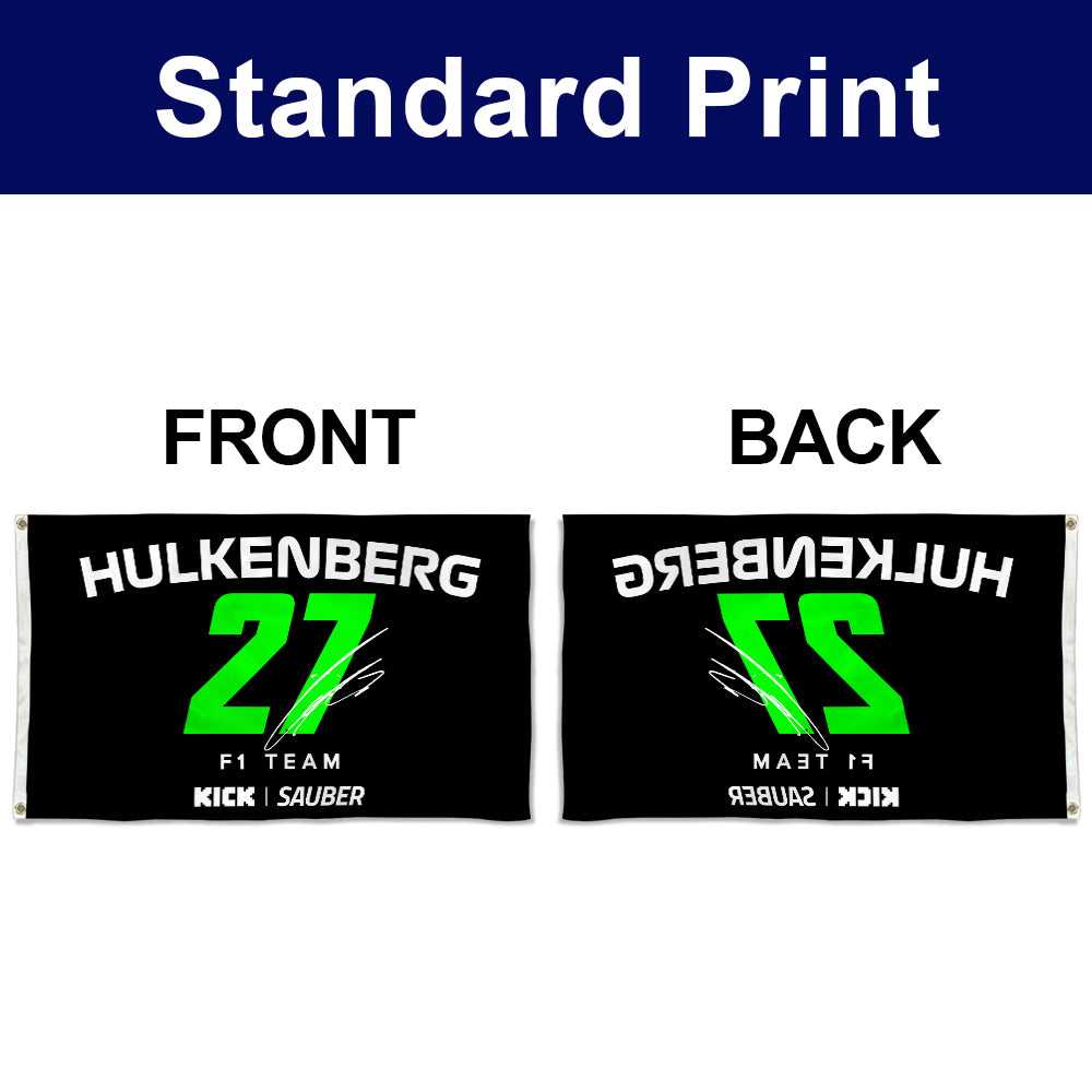 Fyon Nico Hulkenberg #27 Flag Racing Flags Banner