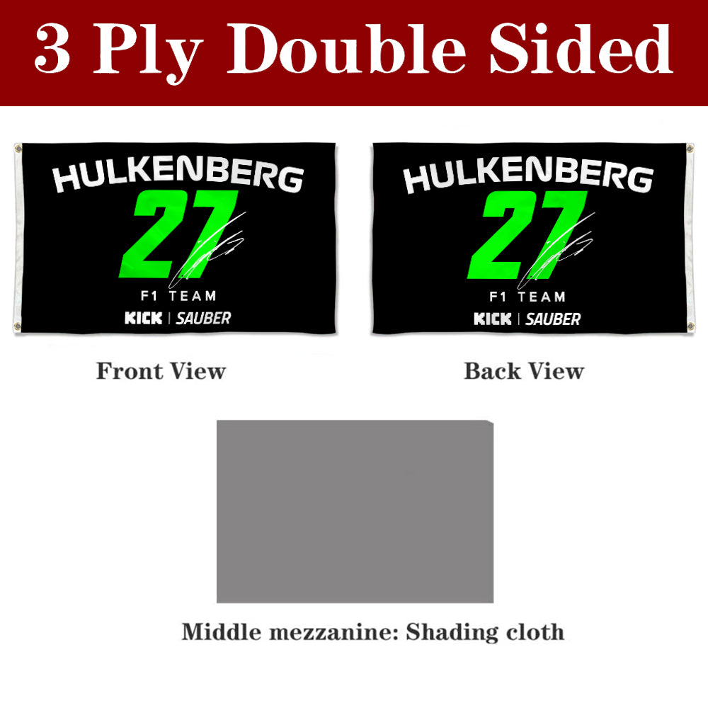 Fyon Nico Hulkenberg #27 Flag Racing Flags Banner