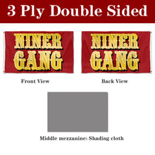 Fyon Double-sided Niner Gang Flag Banner