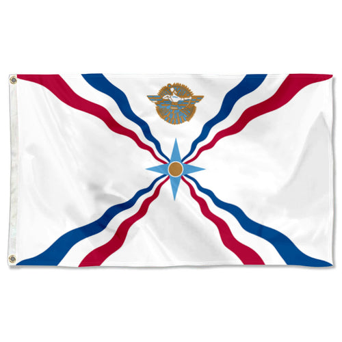 Fyon Double-sided Ninevah, Iraq Flag Banner