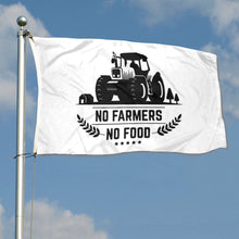 Fyon No Farmers No Food Flag  Indoor and outdoor banner