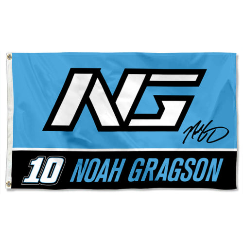 Fyon Noah Gragson #10 Flag Banner  Indoor and Outdoor Banner