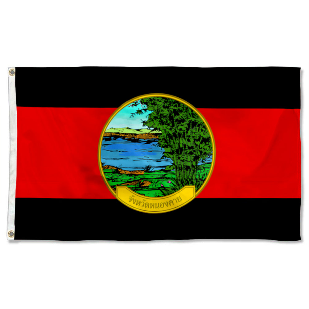 Fyon Double-sided Nong Khai Province, Thailand Flag Banner