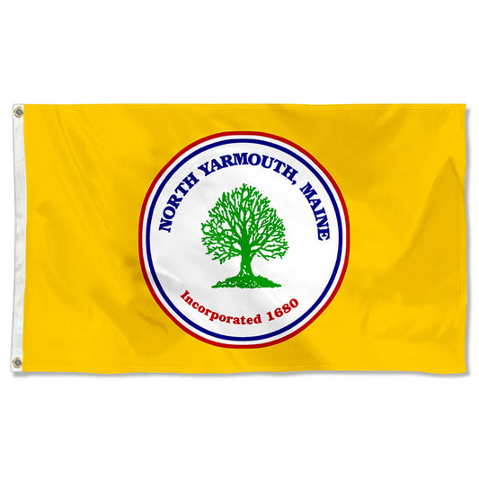 Fyon North Yarmouth, Maine Flag Banner