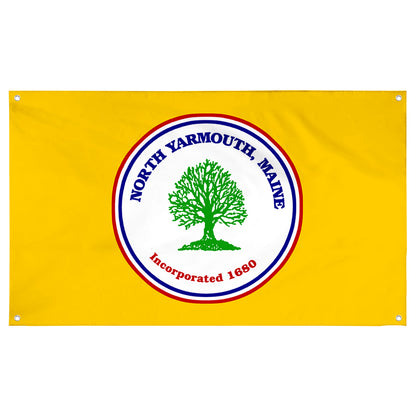 Fyon North Yarmouth, Maine Flag Banner