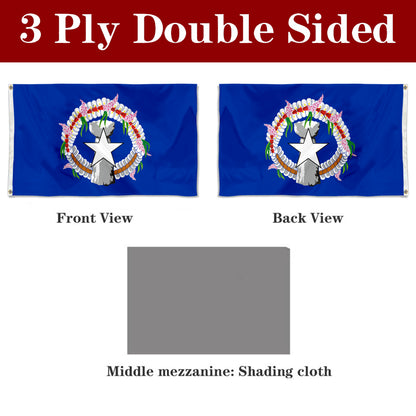 Fyon Northern Mariana Islands Flag Banner