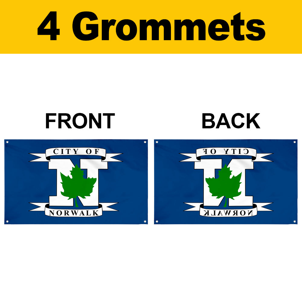Fyon Norwalk, Ohio Flag Banner