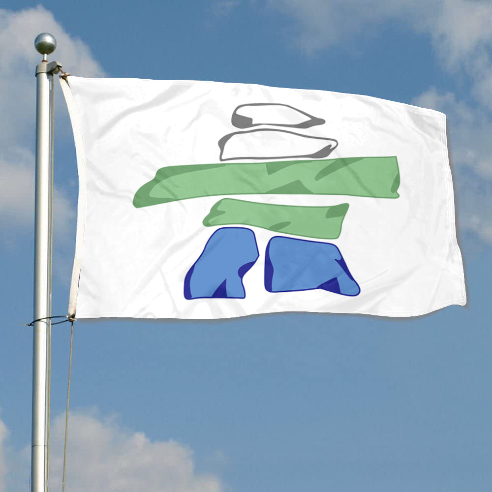 Fyon Nunatsiavut Flag Banner