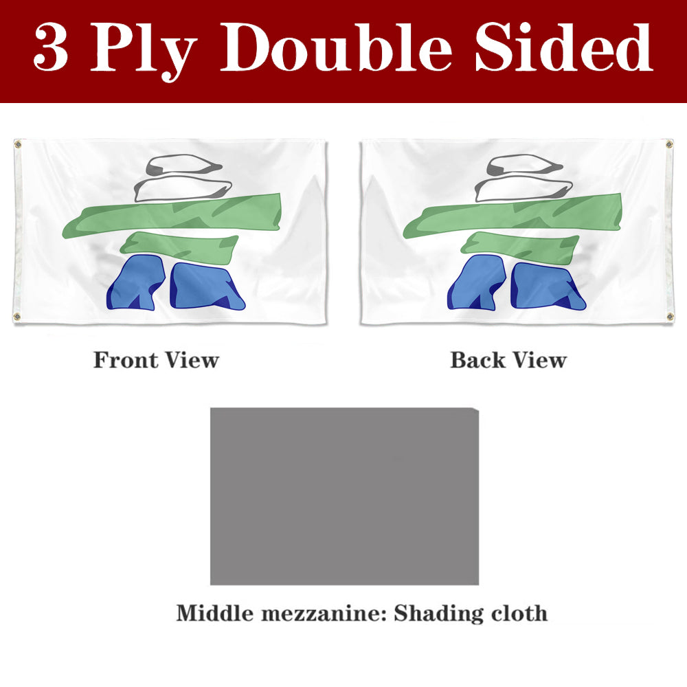 Fyon Nunatsiavut Flag Banner