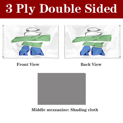 Fyon Nunatsiavut Flag Banner