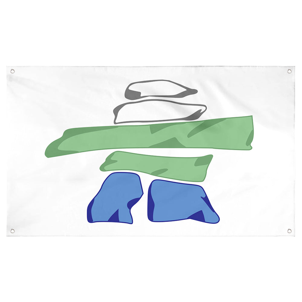 Fyon Nunatsiavut Flag Banner