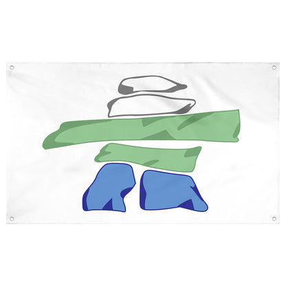 Fyon Nunatsiavut Flag Banner