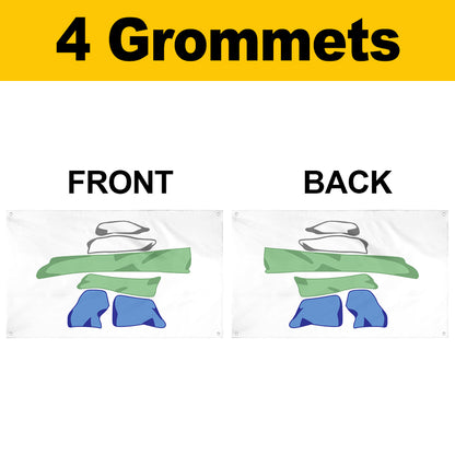 Fyon Nunatsiavut Flag Banner