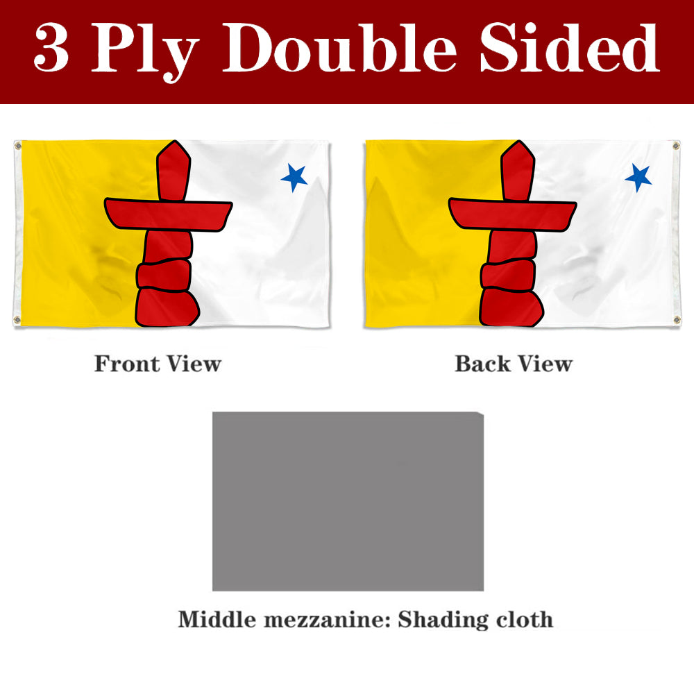 Fyon Nunavut Flag Banner