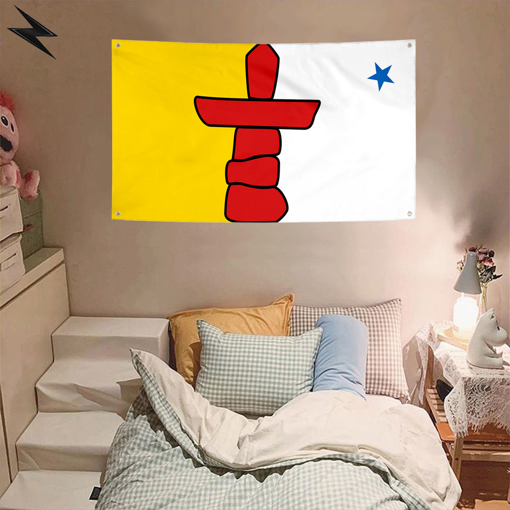 Fyon Nunavut Flag Banner
