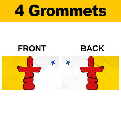 Fyon Nunavut Flag Banner
