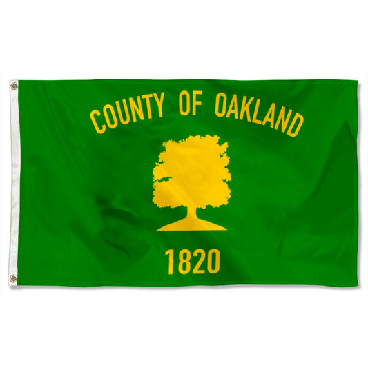 Fyon Oakland County, Michigan Flag Banner