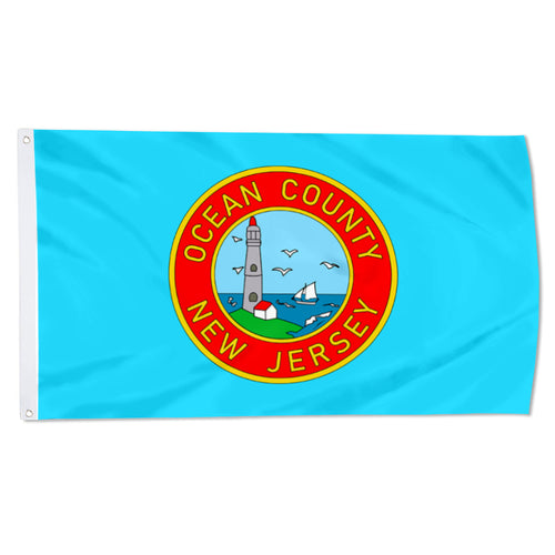 Fyon Ocean County, New Jersey Flag