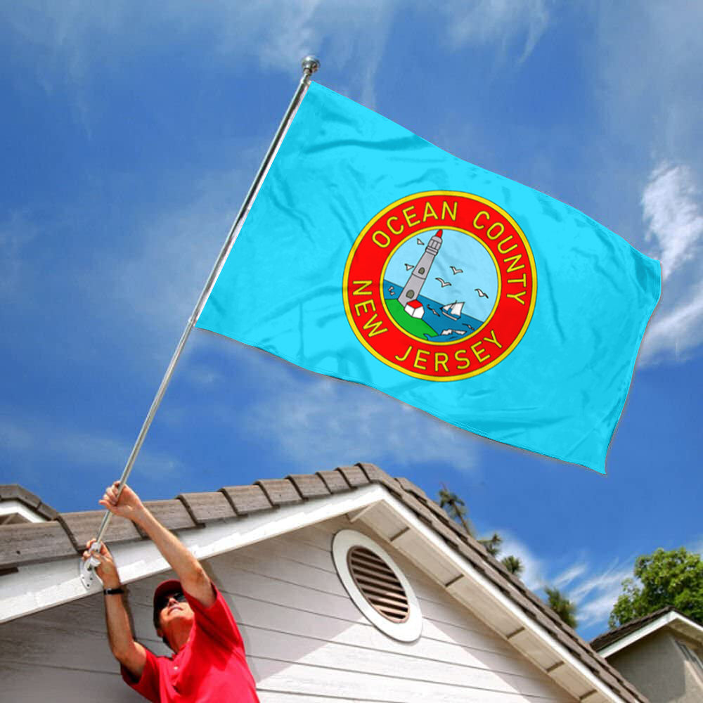 Fyon Ocean County, New Jersey Flag