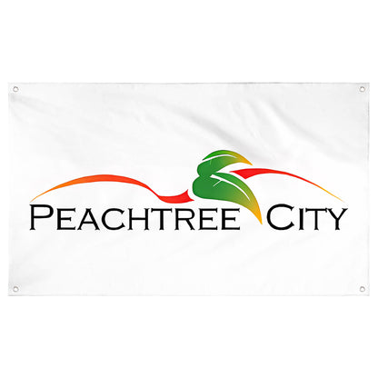 Fyon Official Peachtree City flag in Peachtree City, Georgia Flag Banner