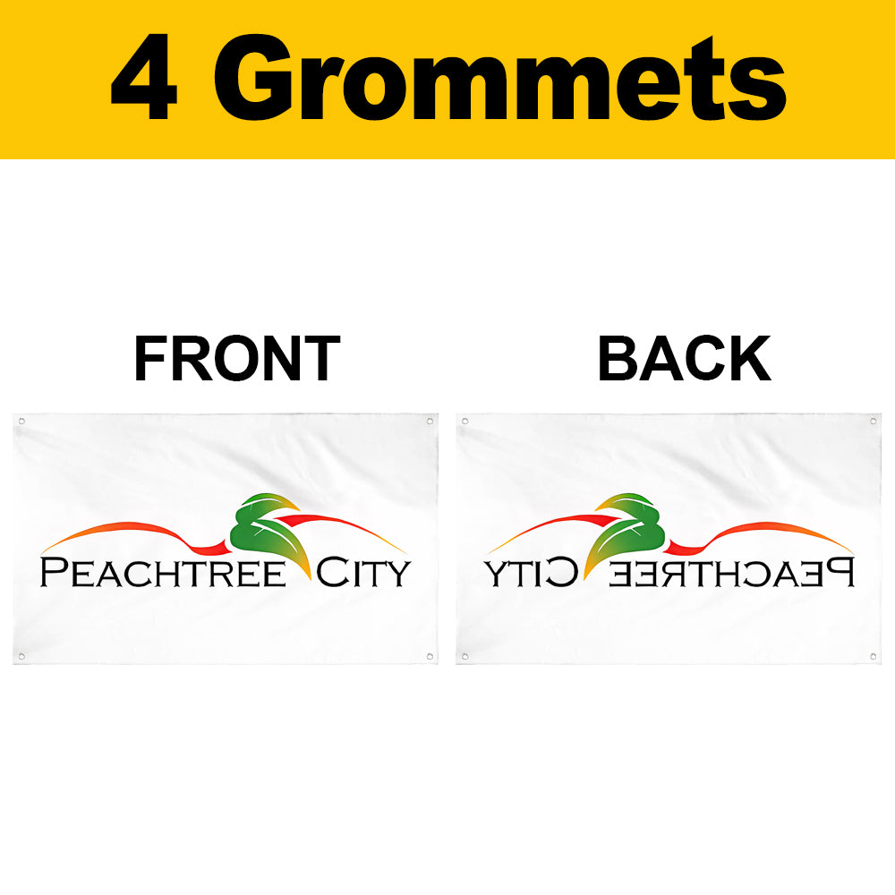 Fyon Official Peachtree City flag in Peachtree City, Georgia Flag Banner