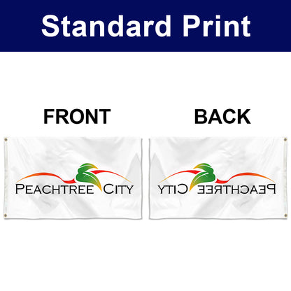 Fyon Official Peachtree City flag in Peachtree City, Georgia Flag Banner