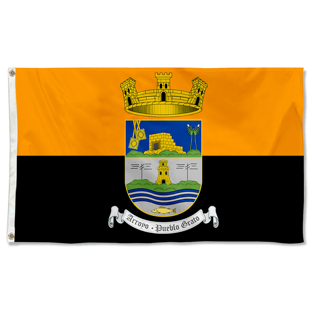 Fyon Official of Arroyo, Puerto Rico Flag Banner