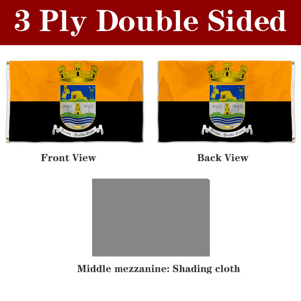 Fyon Official of Arroyo, Puerto Rico Flag Banner