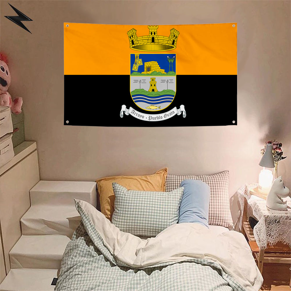 Fyon Official of Arroyo, Puerto Rico Flag Banner