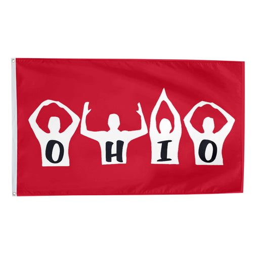Fyon Ohio State Saturdays Flag lndoor and outdoor Banner