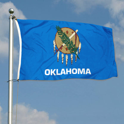 Fyon Oklahoma Flag Banner