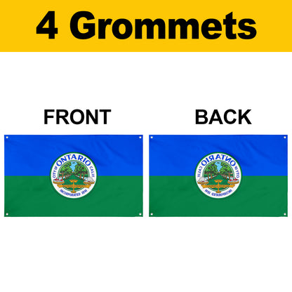 Fyon Ontario, California Flag Banner