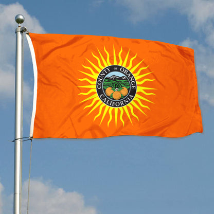 Fyon Orange County,California Flag Banner