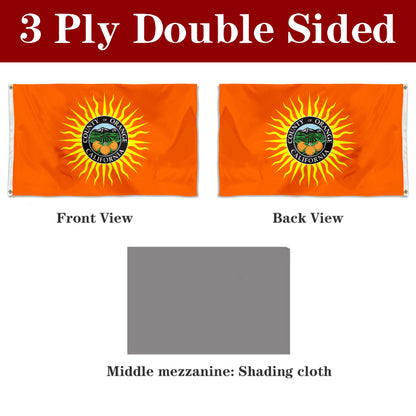 Fyon Orange County,California Flag Banner