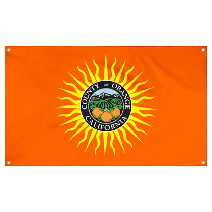 Fyon Orange County,California Flag Banner