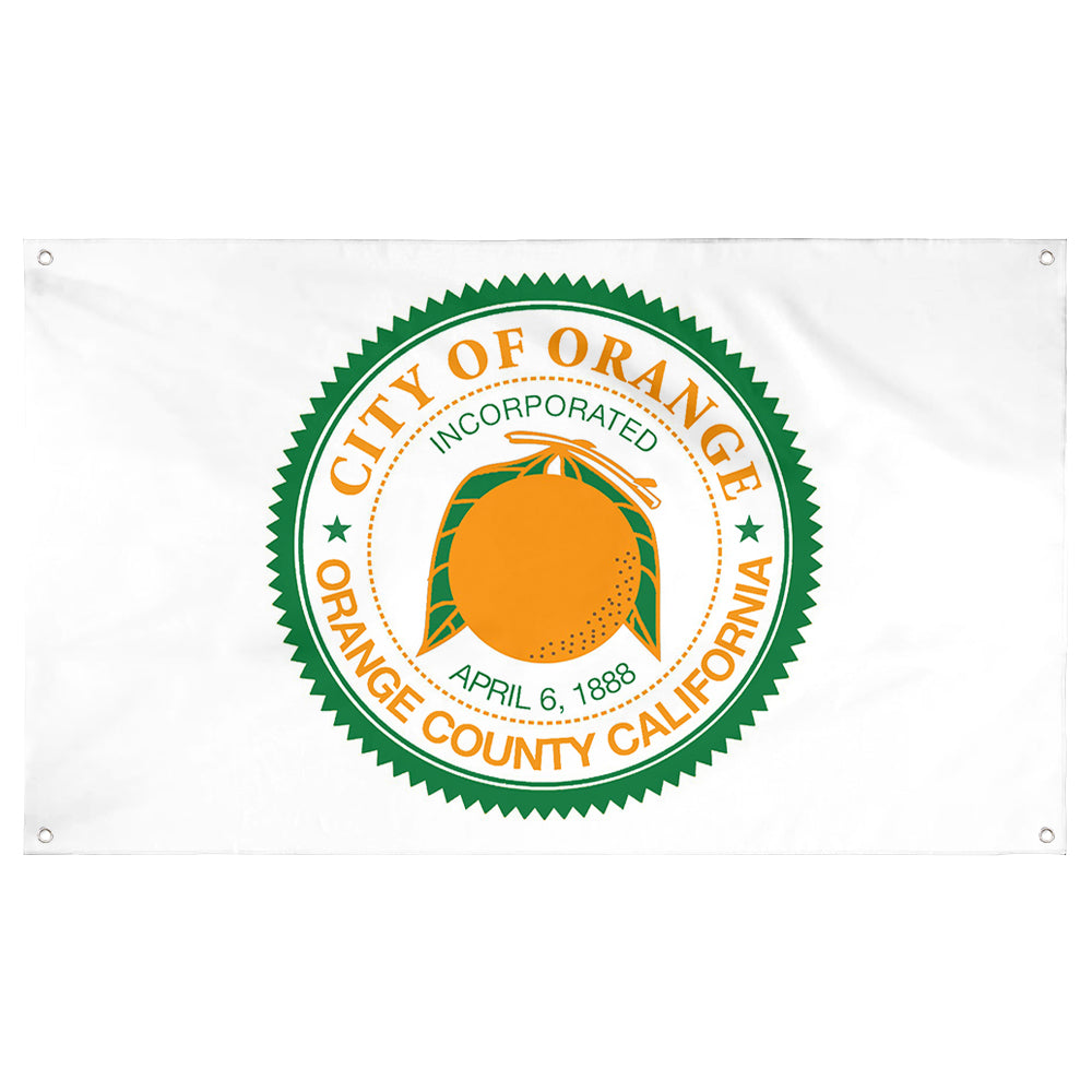 Fyon Orange, California Flag Banner