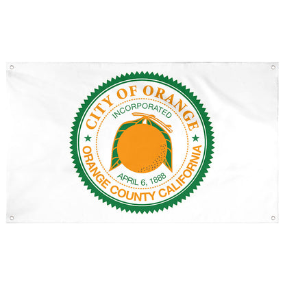 Fyon Orange, California Flag Banner