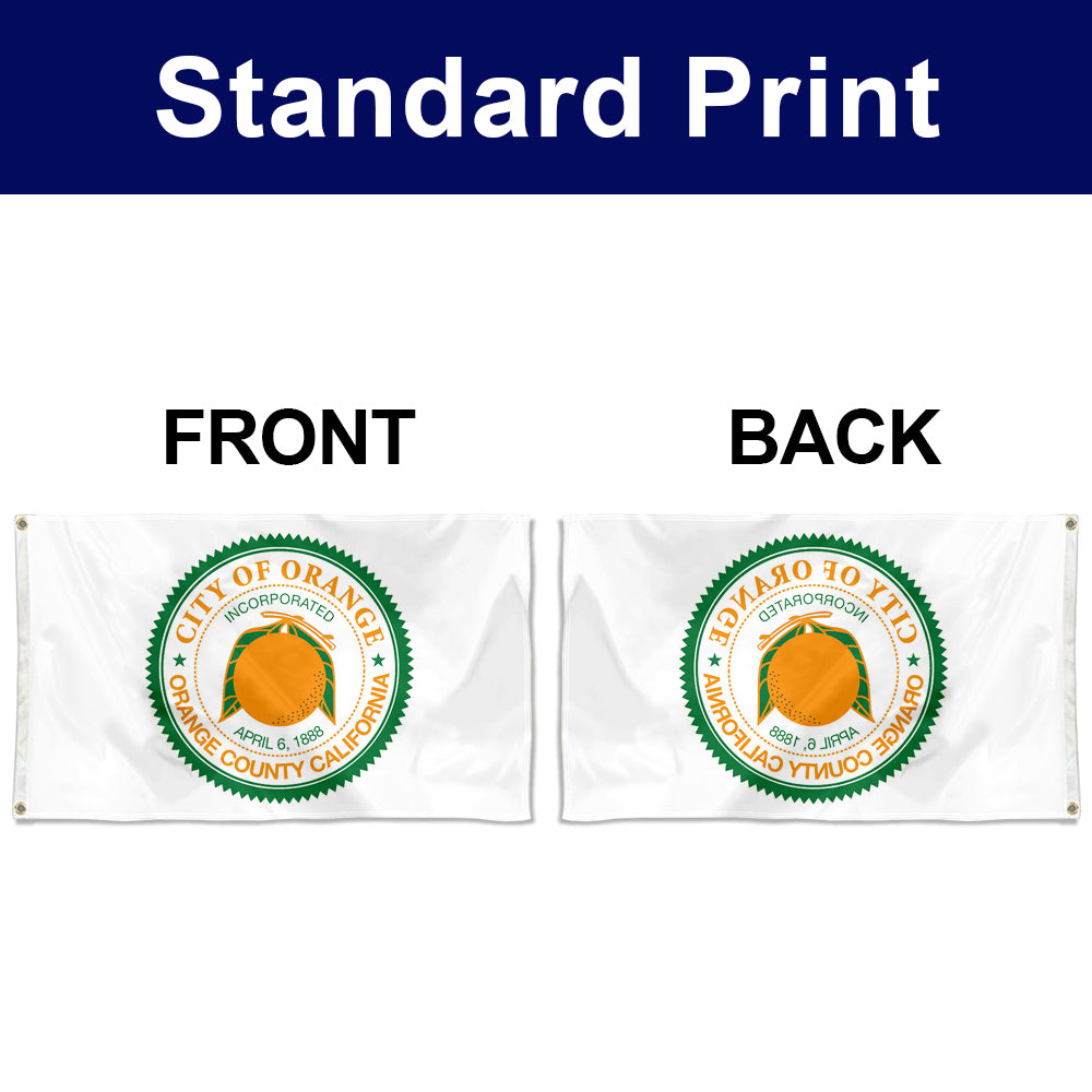 Fyon Orange, California Flag Banner