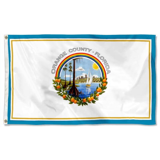 Fyon Orange County,Florida Flag Banner