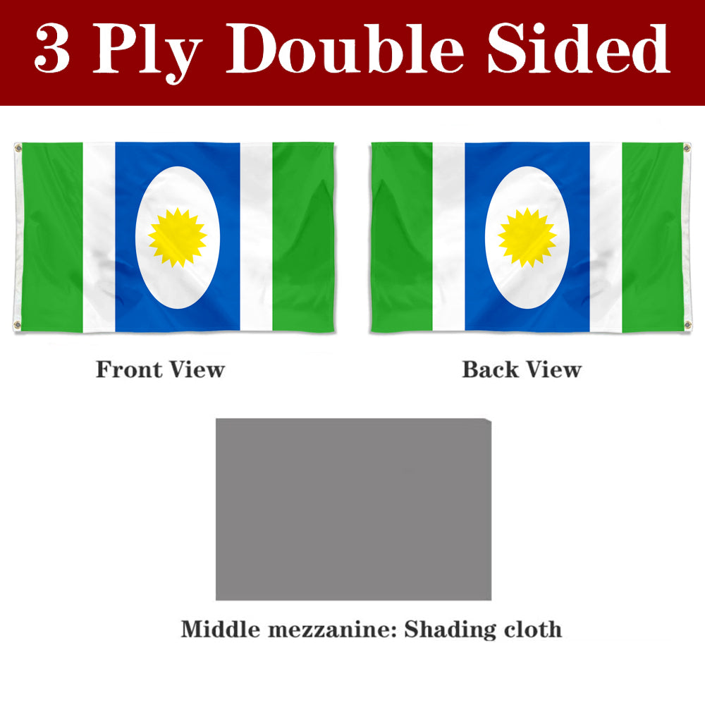 Fyon Orocovis, Puerto Rico Flag Banner