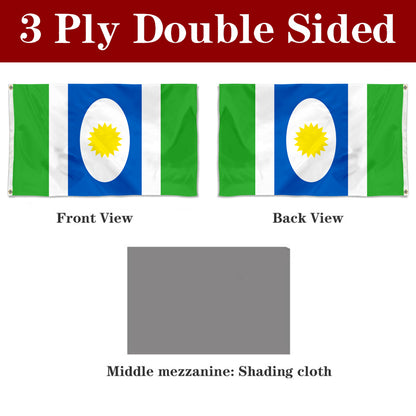 Fyon Orocovis, Puerto Rico Flag Banner