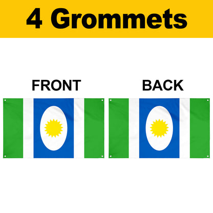 Fyon Orocovis, Puerto Rico Flag Banner