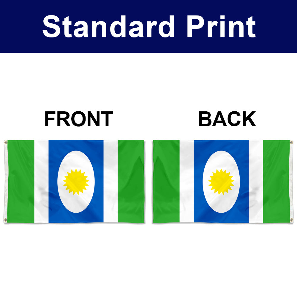 Fyon Orocovis, Puerto Rico Flag Banner