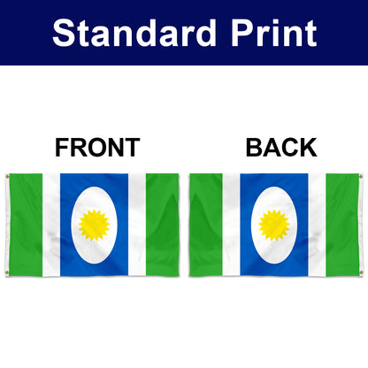 Fyon Orocovis, Puerto Rico Flag Banner