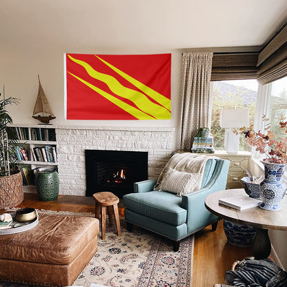 Fyon Ostfold County, Norway Flag Indoor and outdoor banner