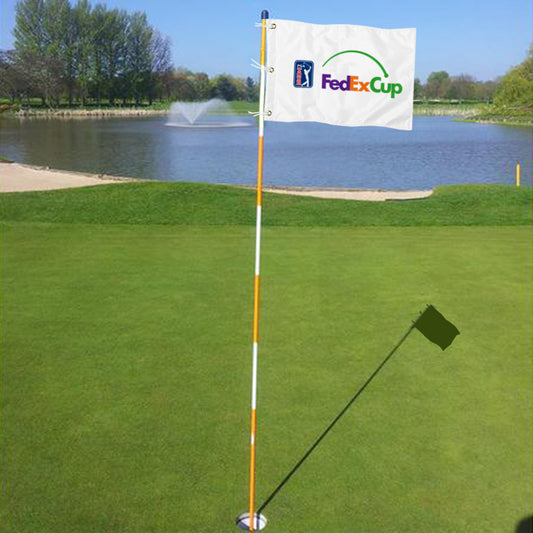 Fyon PGA Tour FedEx Cup Pin Flag Banner Grommets