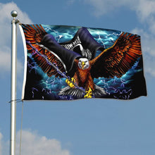 Fyon POW MIA Eagle Flag Indoor and outdoor banner