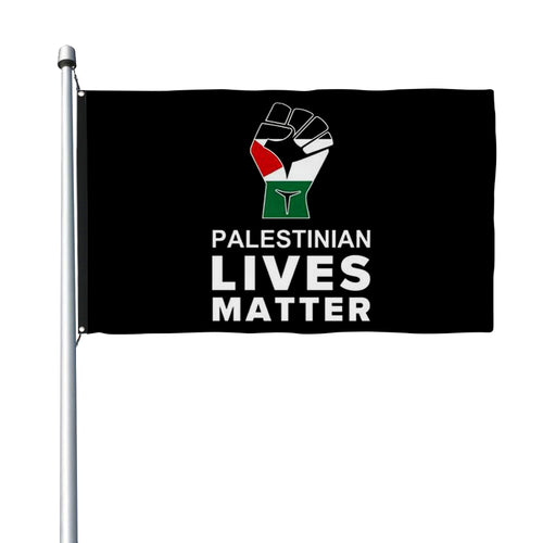 Fyon Palestine Lives Matter Flag Indoor and outdoor banner